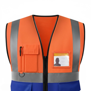 เสื้อกั๊กนิรภัยเด็กแบบสะท้อนแสง พกพาสะดวก สวมใส่ง่าย  โลโก้สั่งทำได้ ระบายอากาศได้ดี ผลิตจากโพลีเอสเตอร์ สะท้อนแสง  โลโก้ปรับแต่งได้ - Product Image 4