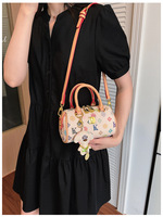 Sac à bandoulière coloré pour femme, élégant et polyvalent, sac à main de créateur célèbre pour filles