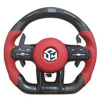 Volant en fibre de carbone et cuir avec écran LED pour Mercedes Benz AMG W204 W205 W211 W203 W212 W176 W213 W222 C63 E63 G63