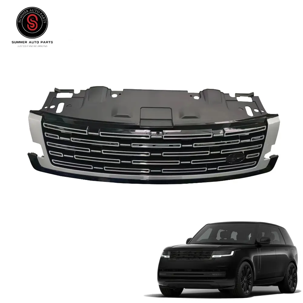 Hot Selling Auto Spare Body Parts Upgrade Car Mesh Bumper Front Grill For L460 Range Rover Accessories