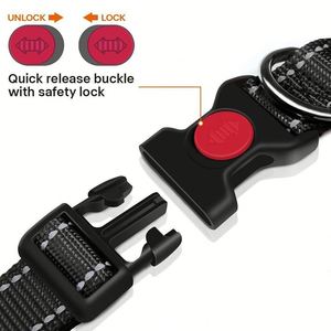 Collier de suivi GPS intelligent pour chien avec nylon réfléchissant, collier de sécurité réglable pour chiens de petite, moyenne et grande taille, vente en gros OEM - Product Image 4