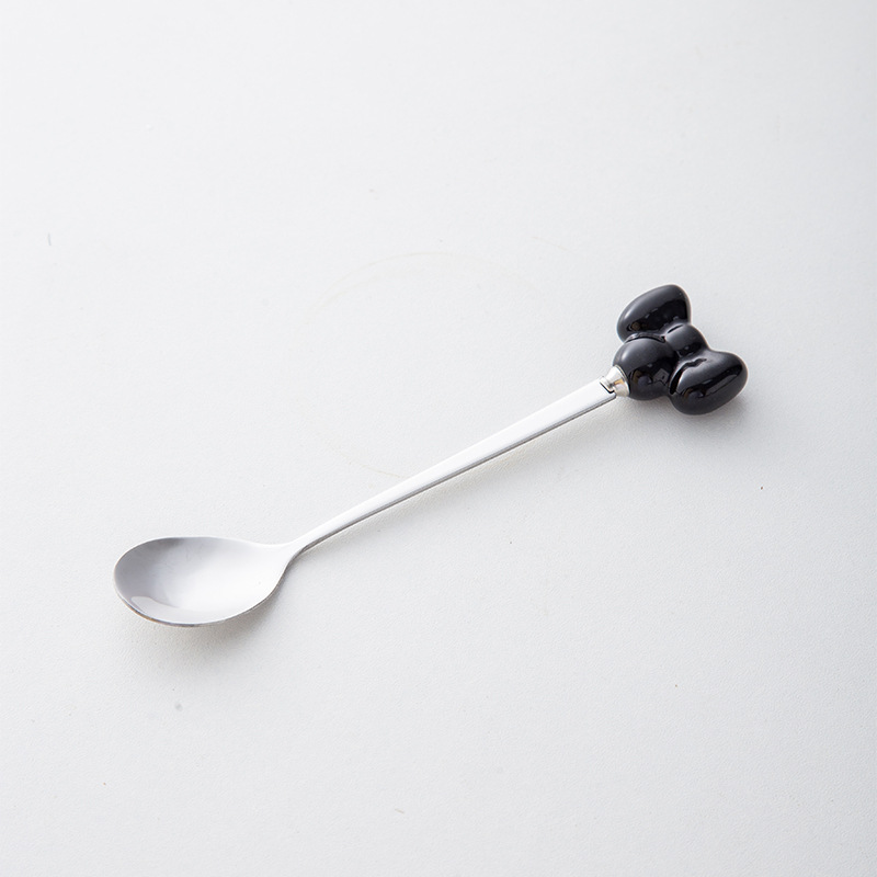 Black spoon