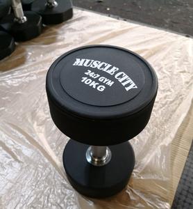 Haltères en uréthane à tête ronde pour salle de sport, 5-150 LBS, <span class=keywords><strong>2</strong></span>,5-55 <span class=keywords><strong>KGS</strong></span> - Product Image 2