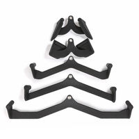 Accessoires de fitness abordables : Poignées pour barre de tirage latéral, poignée large, pour tirage vertical et rameur - Ensemble de 5 ou 8 pièces