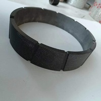 Anillo de Pistón de Compresor Reciprocante Profesional de Plástico de Carbono PEEK Relleno de PTFE, Compatible con Cualquier Tamaño de Compresor