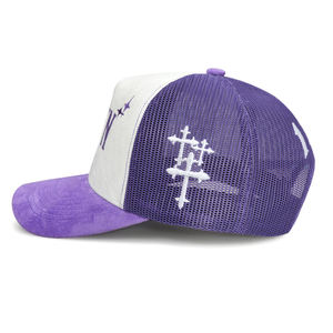 Gorras Trucker de Tela de Gamuza Personalizadas, Todos los Paneles con Logotipo Bordado Personalizado Disponible, Gorra Trucker de Gamuza de Alta Calidad - Product Image 4