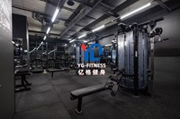 YG FITNESS YG-7055 Station multifonctionnelle, appareil de musculation à câbles, Jungla Gym 8 stations