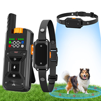 Nouveau design personnalisé 2 en 1 réglable sans fil système de clôture électronique pour chien collier d'entraînement aux chocs pour chien de compagnie à distance
