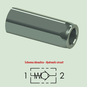 Vanne de contrôle hydraulique Oleoweb VUR380SP1 1.5 de type pilote pour systèmes hydrauliques - Product Image 3
