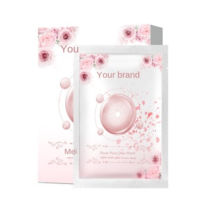 OEM masque de rosée rose pure huile de fruit hydratant essence patch contrôle de l'huile crème et lotion pour le visage fabricants professionnels - Product Image 1