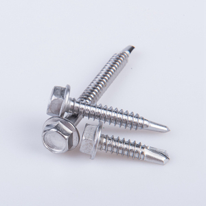 Tornillos de Plástico con Cabeza <span class=keywords><strong>Hexagonal</strong></span>, Autorroscantes, TX20, Acero Inoxidable, para Techos de Lámina Metálica, DONGGUAN - Product Image 5