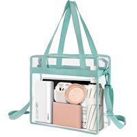 Bolsa Transparente Impermeable para Eventos Deportivos, Bolsa Transparente para el Trabajo, Deportes, Conciertos, Viajes, Gimnasio