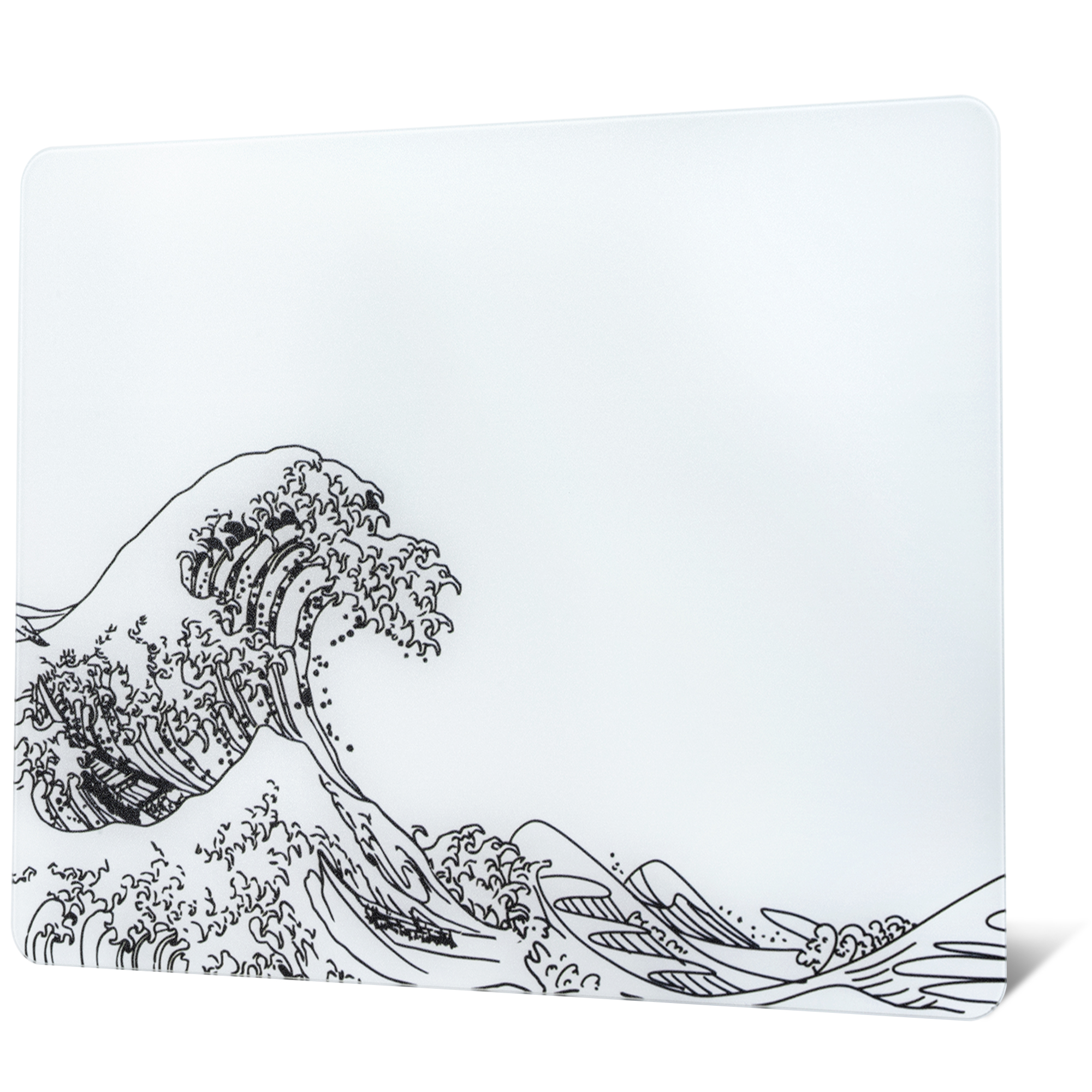 Vague de Kanagawa Blanche