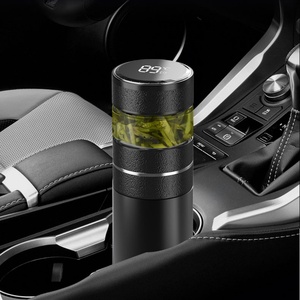 Battery Powered Stainless Steel Reminder Digital <b>Smart</b> Tea Infuser LED Temperature Display 500ml Capacity 12-16 Hours Thermal - Product Image 4