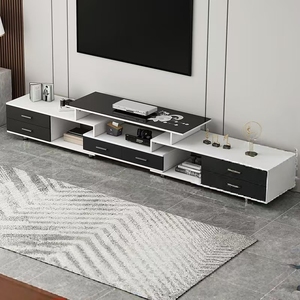 <span class=keywords><strong>Meuble</strong></span> <span class=keywords><strong>TV</strong></span> sur pied réglable pour salon et hôtel - <span class=keywords><strong>Meuble</strong></span> <span class=keywords><strong>TV</strong></span> moderne minimaliste avec rangement intégré - Product Image 6