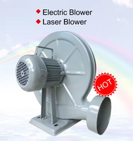 1.2HP 900W Ventilateur d'extraction de ventilation industriel de gravure laser à pression moyenne pour le dépoussiérage de l'air