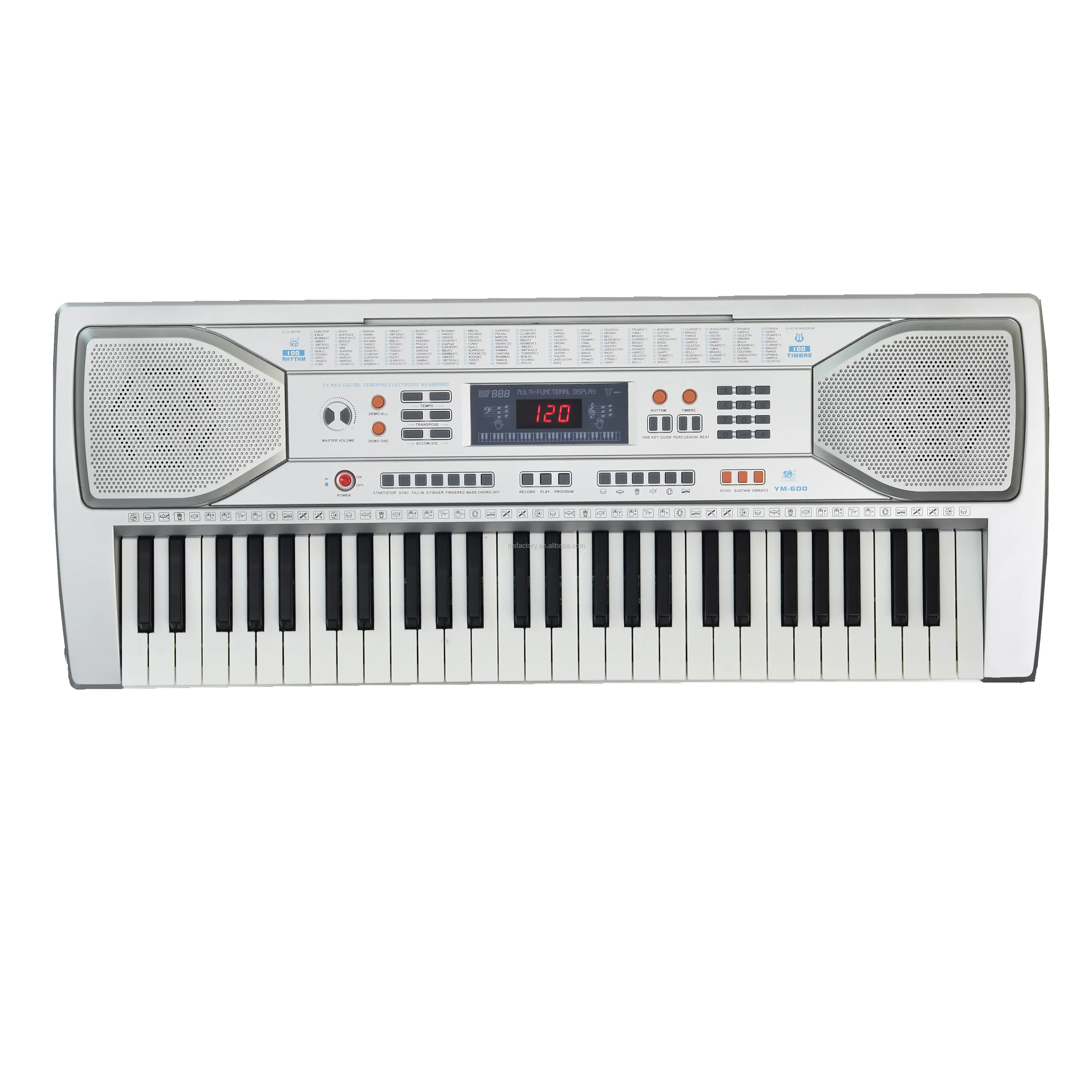 Musical yongmei ym 54 keys electronic keyboard