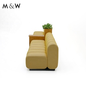 م & W عالية الجودة للجلوس في المنطقة العامة الترفيه أثاث المكاتب أريكة غرفة الاستقبال - Product Image 4