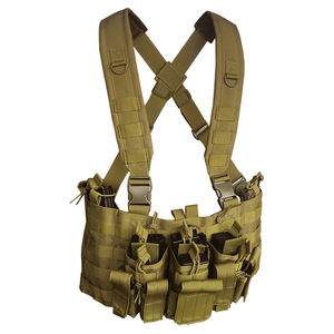Multi-Functionele Jacht Paintball Vest Tactische Combat <span class=keywords><strong>Recon</strong></span> Borst <span class=keywords><strong>Rig</strong></span> Met Magazine Pouch - Product Image 1