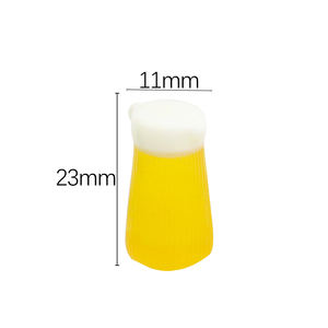 Mini Botella de Jugo de Resina para Decoración de Escenas de Comida en Miniatura, Accesorio de Resina para Manualidades - Product Image 5