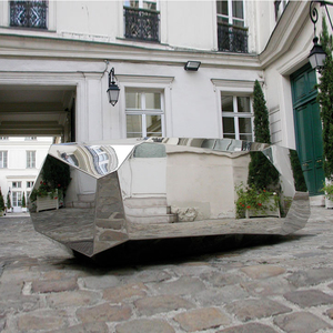 Al aire libre decoración espejo pulido de acero inoxidable de gran tamaño <span class=keywords><strong>Arte</strong></span> Jardín de Esculturas de metal - Product Image 6