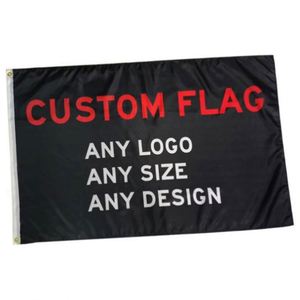 3X5FT 90x150cm Factory Wholesale Any Color Any Size Any Design 100% Polyester Custom Flags <b>Banners</b> - Product Image 1