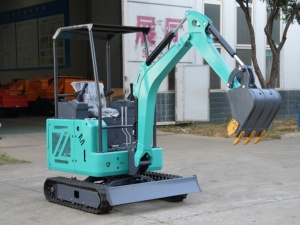 Mini Excavadora bibo de 1.6, 1.8 y 2.5 Toneladas, con Certificación CE e ISO, Micro Excavadora Compacta, Maquinaria Hidráulica sobre Orugas, Motor Changchai 390Q, 0.04m - Product Image 1