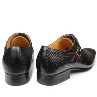 Sepatu Pria Model Brogue Kulit Asli Jahitan Tangan, Desain Renda Elegan, Cocok untuk Pernikahan, Acara Formal, dan Kasual, Ujung Runcing, Musim Gugur