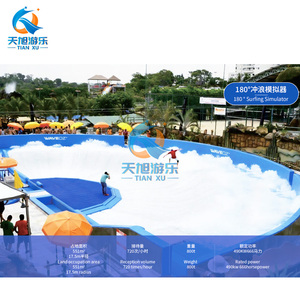 Machine de simulation de surf de haute qualité OEM, équipement de piscine à vagues en gros, équipement de surf sur vagues Flow Rider pour parcs aquatiques - Product Image 3