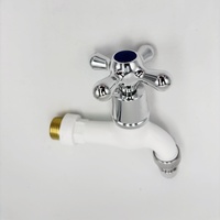 Robinet d'eau multifonctionnel en PPR, nouveau design, poignée ABS, style turc, pour machine à laver, avec noyau de valve en céramique