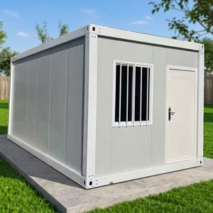 Factory Direct 20ft 40ft Flat Pack Container House Prefab Steel Modular Home for Office Dormitory Camp Emergency Use - Product Image 1