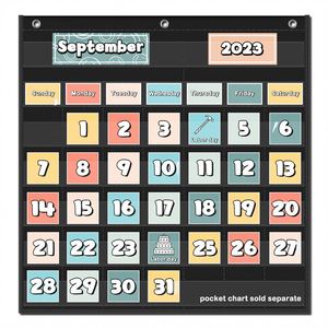 Organizador de Archivos y Tarjetas con Calendario Mensual para el Aula, para Suministros Escolares y del Hogar - Product Image 2