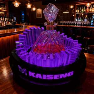 Factory Wholesale Customizable Color &amp; Size Nightclub Lounge VIP <strong>Whisky</strong> Champagne <strong>Service</strong> Display Serving LED Night Club Bottle - Product Image 4