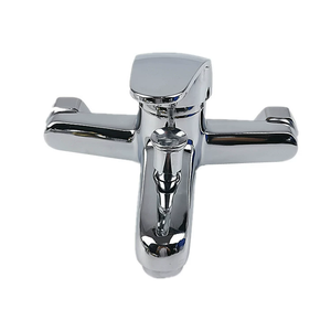 Miscelatore doccia a parete in ottone massiccio all'ingrosso, <span class=keywords><strong>rubinetto</strong></span> bagno a risparmio idrico resistente <span class=keywords><strong>al</strong></span> calore certificato CE per la casa UE - Product Image 2