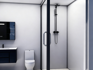 Bagno Prefabbricato Completo Eco-Sostenibile con Pannelli Sandwich Durevoli, Set Doccia e WC, Vendita all'Ingrosso, Smontabile e Pronto all'Uso - Product Image 2