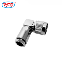 Connecteur à pince mâle de type N Connecteur RF à angle droit à 90 degrés pour câble coaxial RF LMR400 RG8 RG213 RG214 H1000 Connecteurs coaxiaux RF