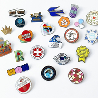 Broche en métal pour événements professionnels, commande en gros, épingles de revers personnalisées avec logo, épingles en émail souple