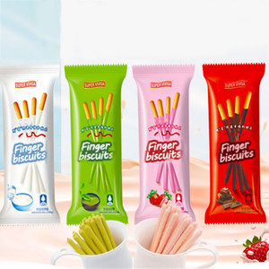 Snacks exotiques en gros, bâtonnets de craquelins au chocolat, doigts de chocolat végétaliens, biscuits et gâteaux - Product Image 2