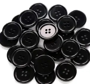 Square Round 2-Holes 4 Holes Boton Resin Plastic Sewing Button Garment Accessories Polishing Custom Shirt Buttons For Clothing