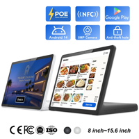 En Yeni Rk3576s Android 14 Tablet Poe L-şekilli 11 İnç Masaüstü Dijital Tabela 4+64gb 3.0t Npu'lu