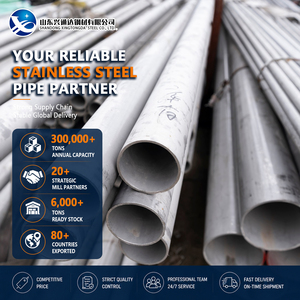 Tubería de Acero Inoxidable 316Ti 321 Pulida Laminada en Frío de 114.3mm 5.0mm Rectificada DIN 17456 para Petróleo y Gas - Product Image 1