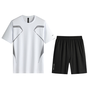 YING LANG Tute Sportive all'Ingrosso, Set per Palestra e <span class=keywords><strong>Fitness</strong></span>, Tuta da Ginnastica ad Asciugatura Rapida per Corsa, Logo Personalizzabile - Product Image 1