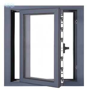 <span class=keywords><strong>Ventanas</strong></span> Oscilobatientes Planas Personalizables, Resistentes a Huracanes, Insonorizadas, <span class=keywords><strong>de</strong></span> Estilo Europeo y Americano, con Acristalamiento <span class=keywords><strong>de</strong></span> <span class=keywords><strong>Aluminio</strong></span> - Product Image 3