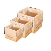 Groothandel op maat gemaakte transparante voedselveilige PE/LDPE plastic zakken met vierkante bodem en gusset voor brood, fruit en voedselverpakkingen