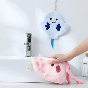 Serviettes à main lavables à séchage rapide pour bébé avec boucle de suspension pour cuisine et salle de bain, super absorbantes, douces, en matière douce - Product Image 5