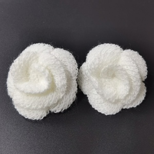 <span class=keywords><strong>Orecchini</strong></span> a perno fatti a mano all'uncinetto a forma di rosa per donna, gioielli da sposa a fiore rosa <span class=keywords><strong>con</strong></span> incastonatura a castone, regalo carino per anniversario - Product Image 6