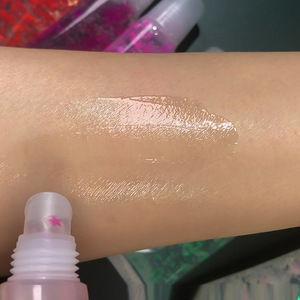 Brillo Labial Transparente con Purpurina de Flor de Cerezo y Estrella, 10g, Aceite Labial Líquido con Purpurina para Maquillaje Femenino - Product Image 4