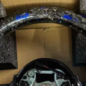 Venta Directa de Fábrica: Volante de Fibra de Carbono Forjado para <span class=keywords><strong>BMW</strong></span> M2 M3 M4 F10 F50 F30 F32 F80 F82 F90 E90 E92 E70 E71 E87 F20 - Product Image 5