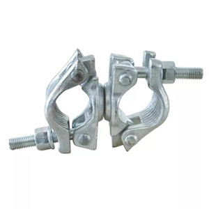 Collier de serrage fixe et coupleur pivotant en acier Q235/Q345, galvanisé de haute qualité, capacité de charge élevée pour la construction - Product Image 1