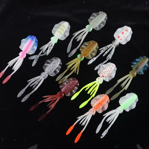 Esca Artificiale Luminosa a Forma di Polpo <span class=keywords><strong>per</strong></span> Pesca in Fiume, Lago e Torrente, Esca Morbida <span class=keywords><strong>per</strong></span> Pesca in <span class=keywords><strong>Mare</strong></span> e Oceano, Jig <span class=keywords><strong>per</strong></span> Calamari - Product Image 1
